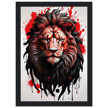 Premium Matte Paper Wooden Framed Poster