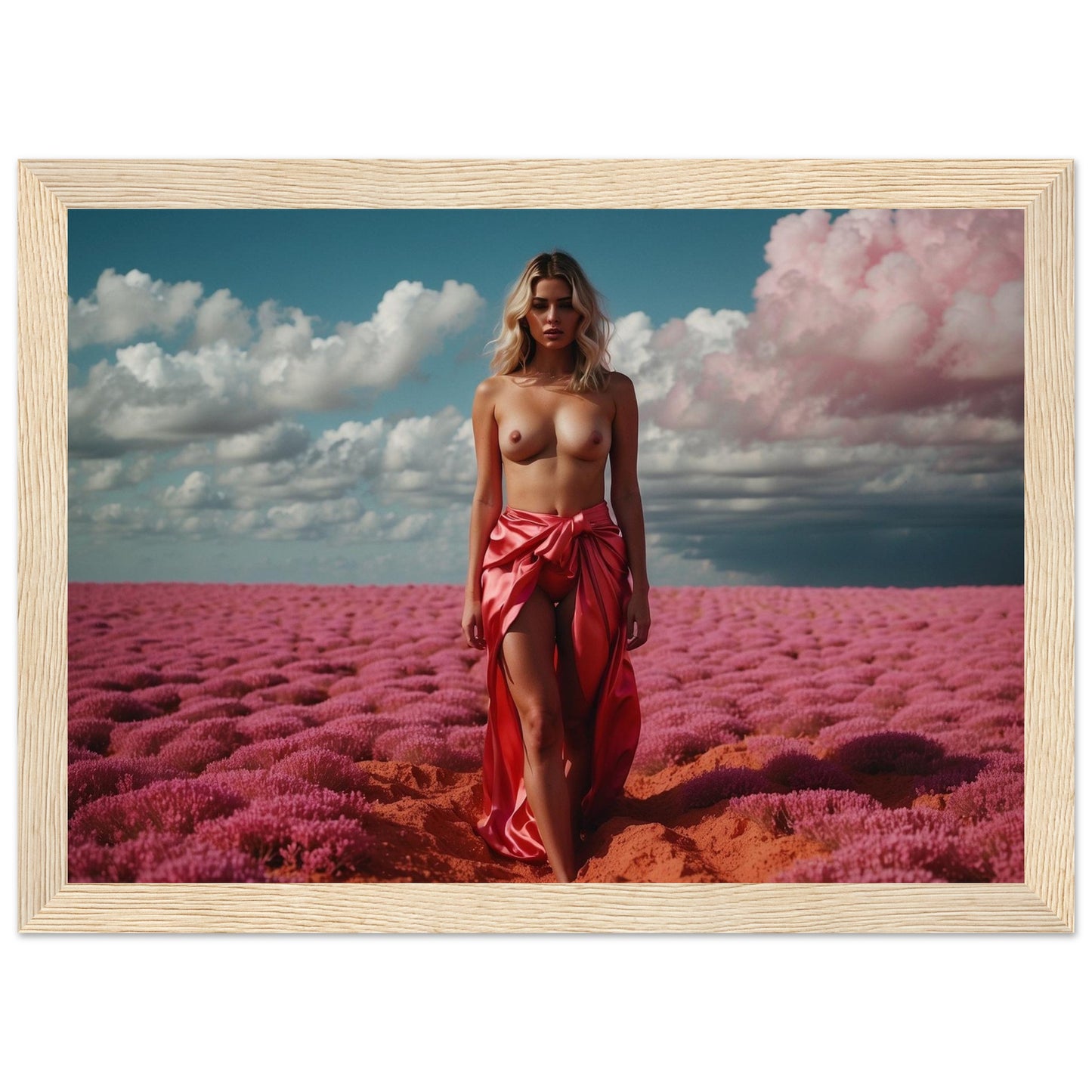Premium Matte Paper Wooden Framed Poster