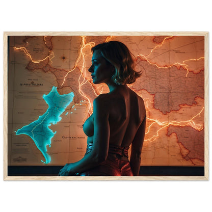 Premium Matte Paper Wooden Framed Poster