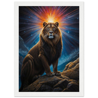 Premium Matte Paper Wooden Framed Poster