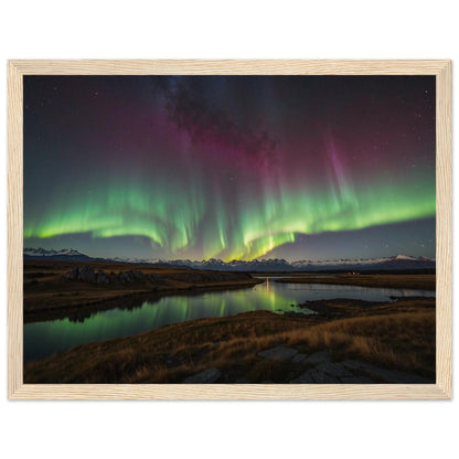 Premium Matte Paper Wooden Framed Poster