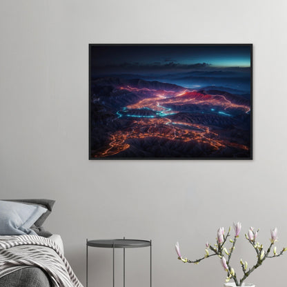 Premium Matte Paper Wooden Framed Poster
