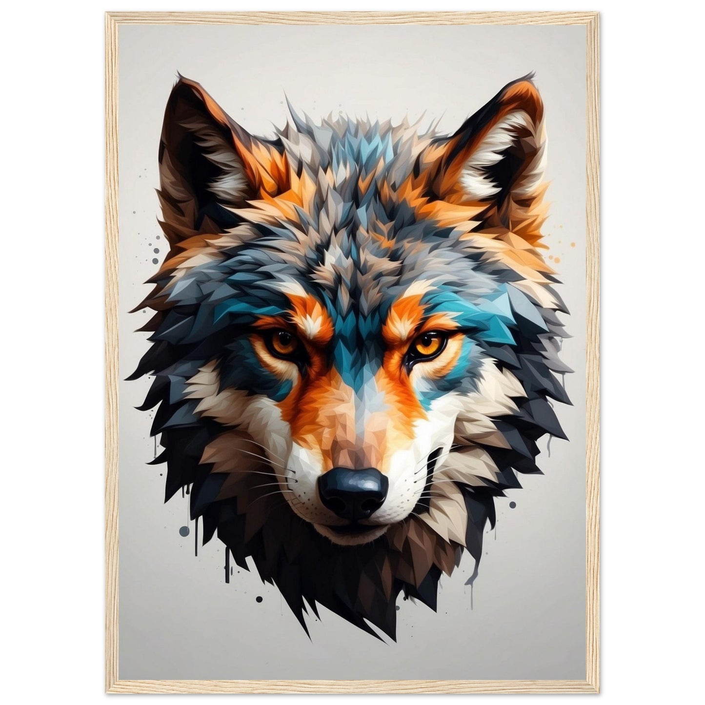 Premium Matte Paper Wooden Framed Poster