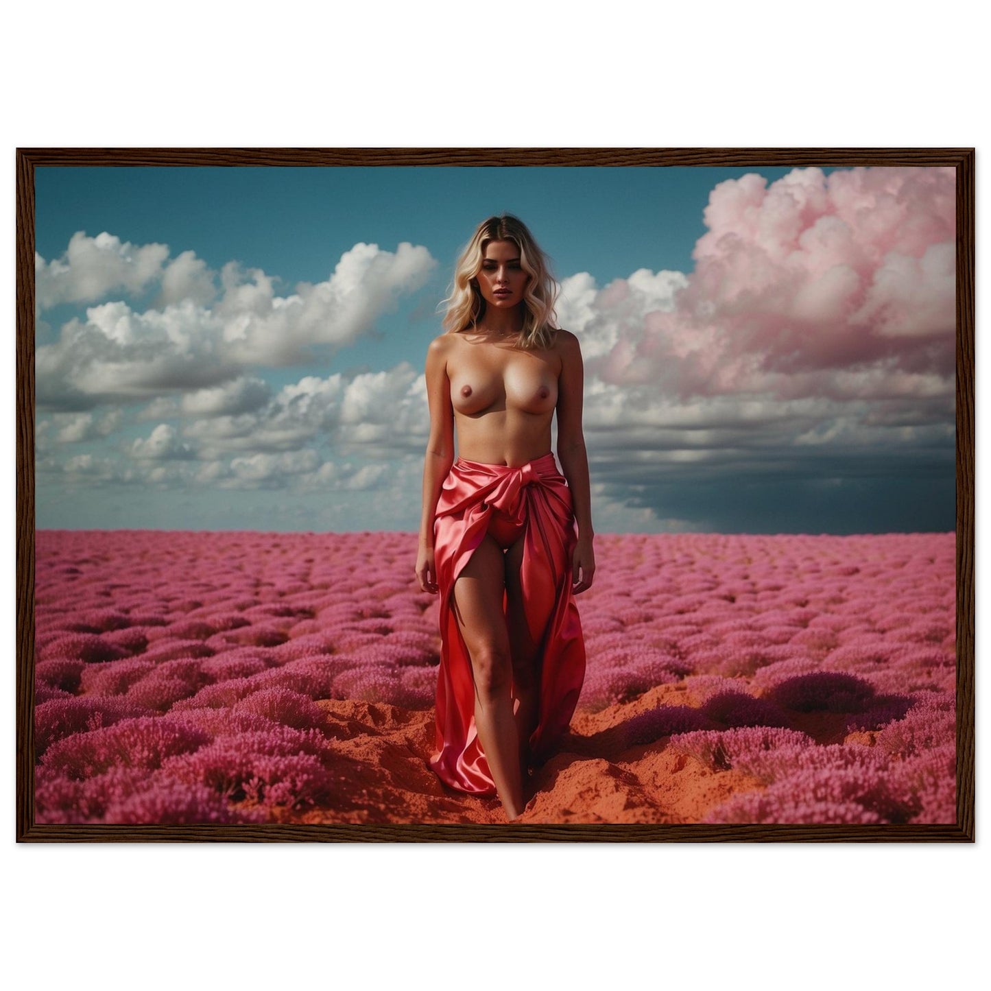 Premium Matte Paper Wooden Framed Poster