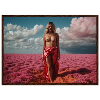 Premium Matte Paper Wooden Framed Poster