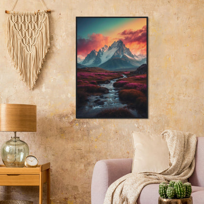 Premium Matte Paper Wooden Framed Poster