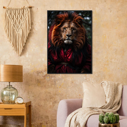 Premium Matte Paper Wooden Framed Poster