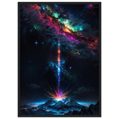 Premium Matte Paper Wooden Framed Poster