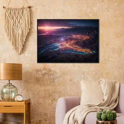 Premium Matte Paper Wooden Framed Poster