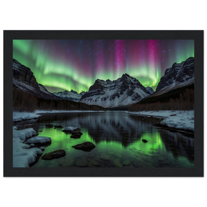 Premium Matte Paper Wooden Framed Poster
