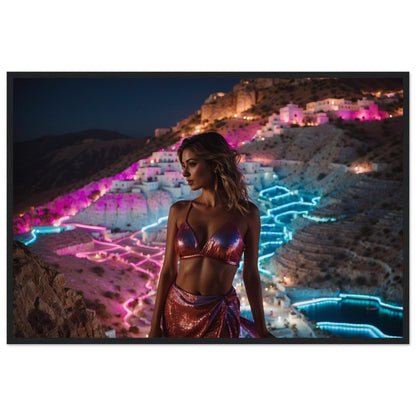 Premium Matte Paper Wooden Framed Poster