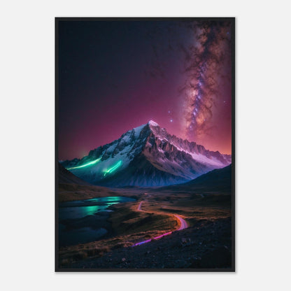 Premium Matte Paper Wooden Framed Poster