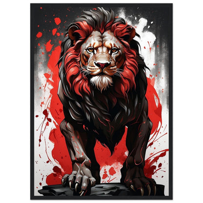 Premium Matte Paper Wooden Framed Poster