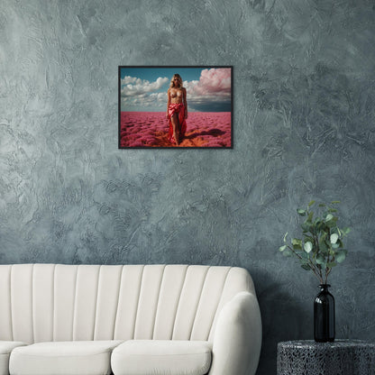 Premium Matte Paper Wooden Framed Poster