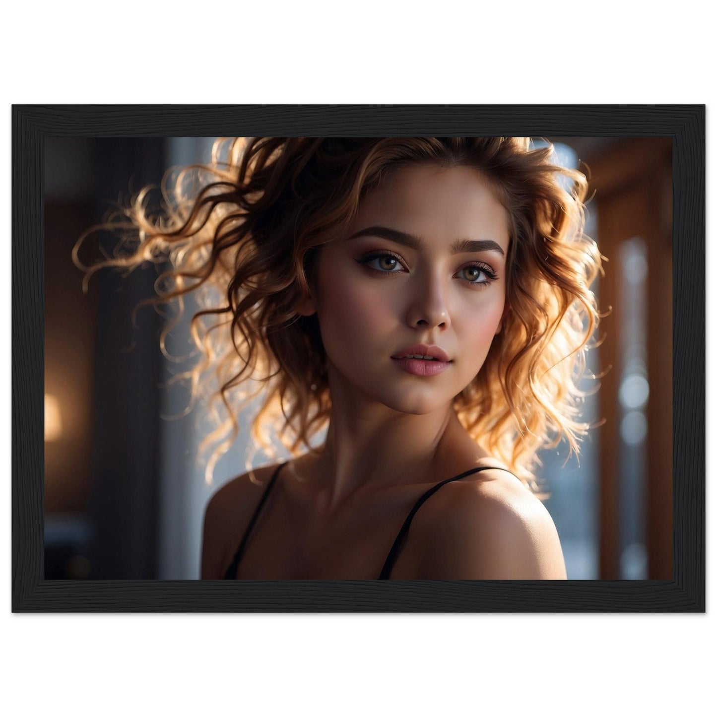Premium Matte Paper Wooden Framed Poster