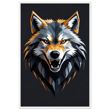 Premium Matte Paper Wooden Framed Poster