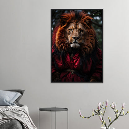 Premium Matte Paper Wooden Framed Poster