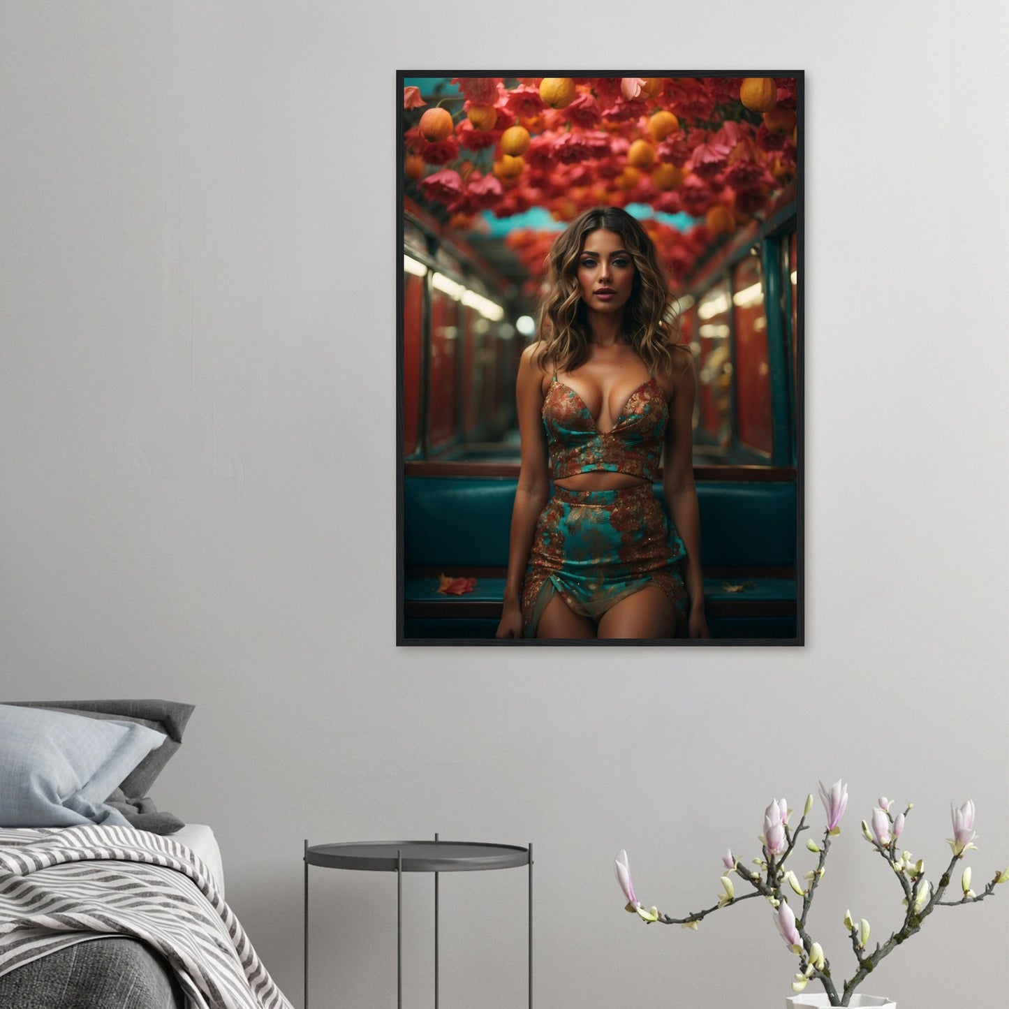 Premium Matte Paper Wooden Framed Poster