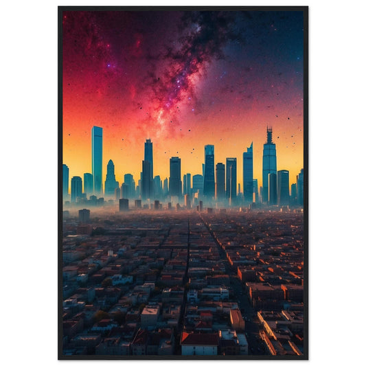Premium Matte Paper Wooden Framed Poster