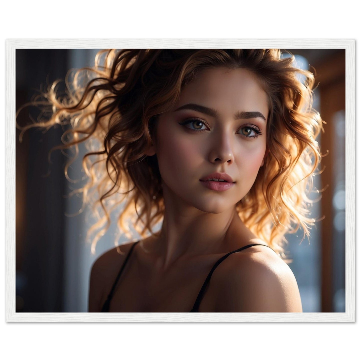 Premium Matte Paper Wooden Framed Poster