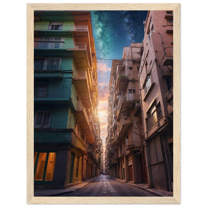 Premium Matte Paper Wooden Framed Poster