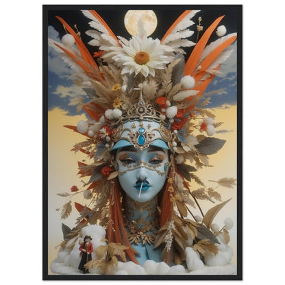 Premium Matte Paper Wooden Framed Poster
