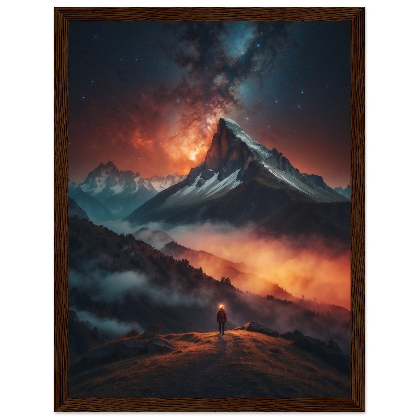 Premium Matte Paper Wooden Framed Poster