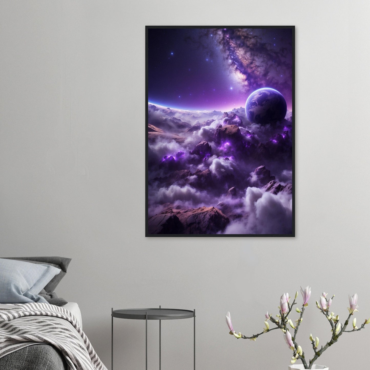 Premium Matte Paper Wooden Framed Poster