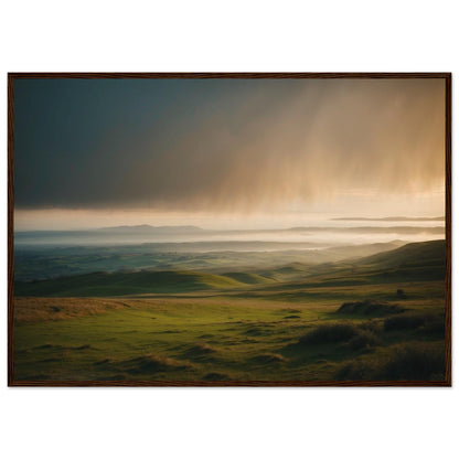 Premium Matte Paper Wooden Framed Poster