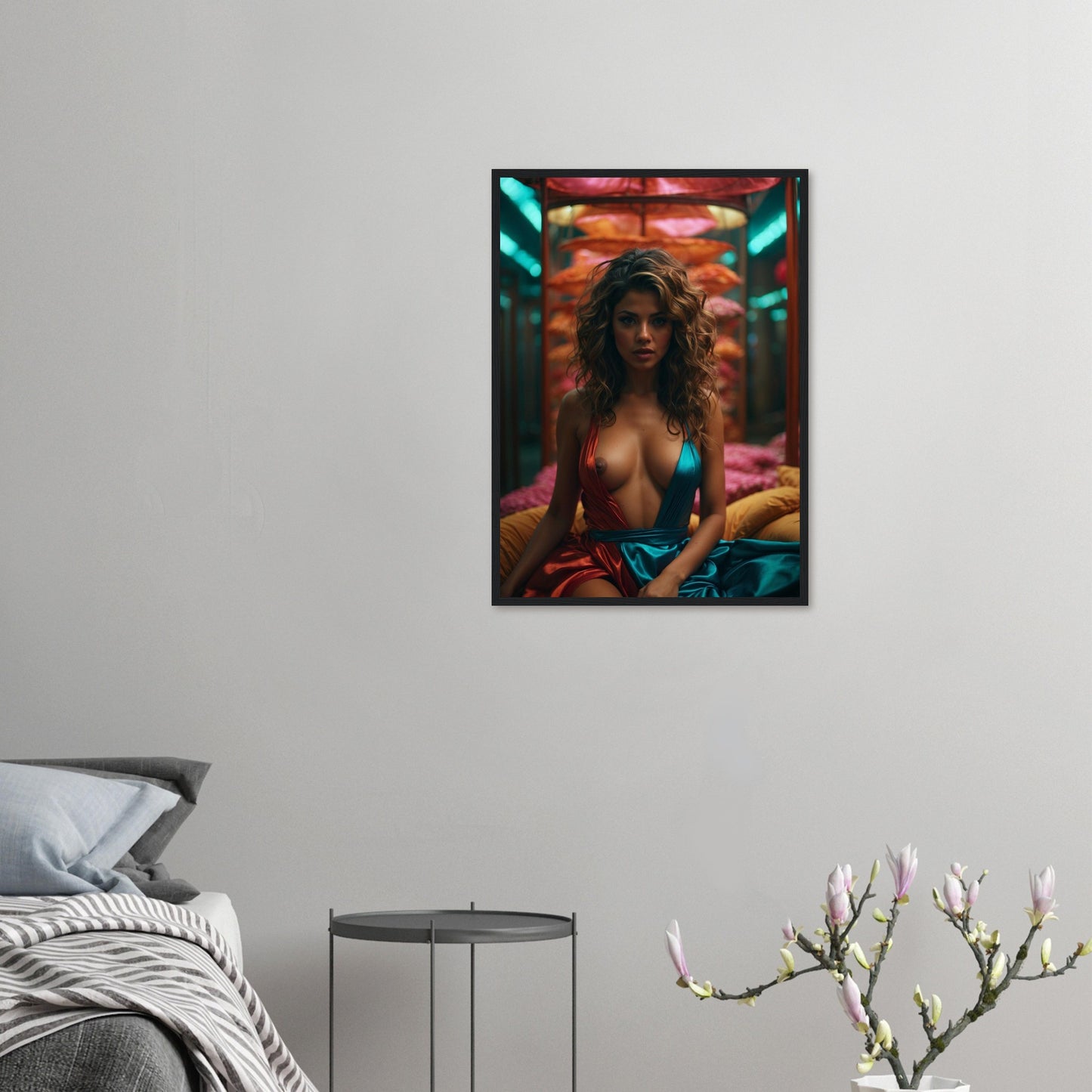 Premium Matte Paper Wooden Framed Poster