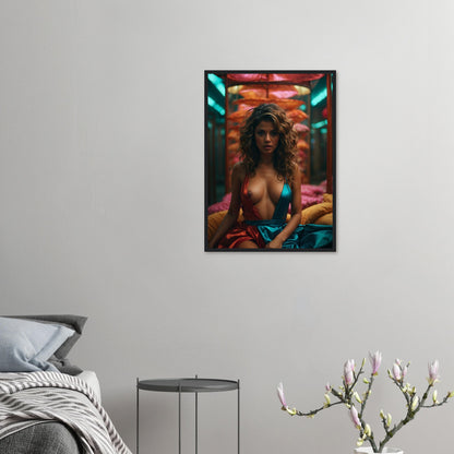 Premium Matte Paper Wooden Framed Poster