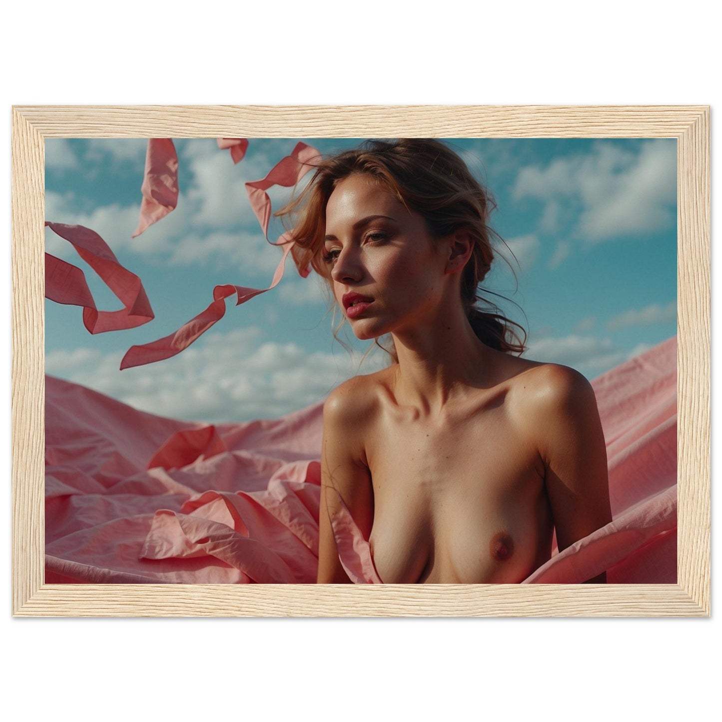 Premium Matte Paper Wooden Framed Poster
