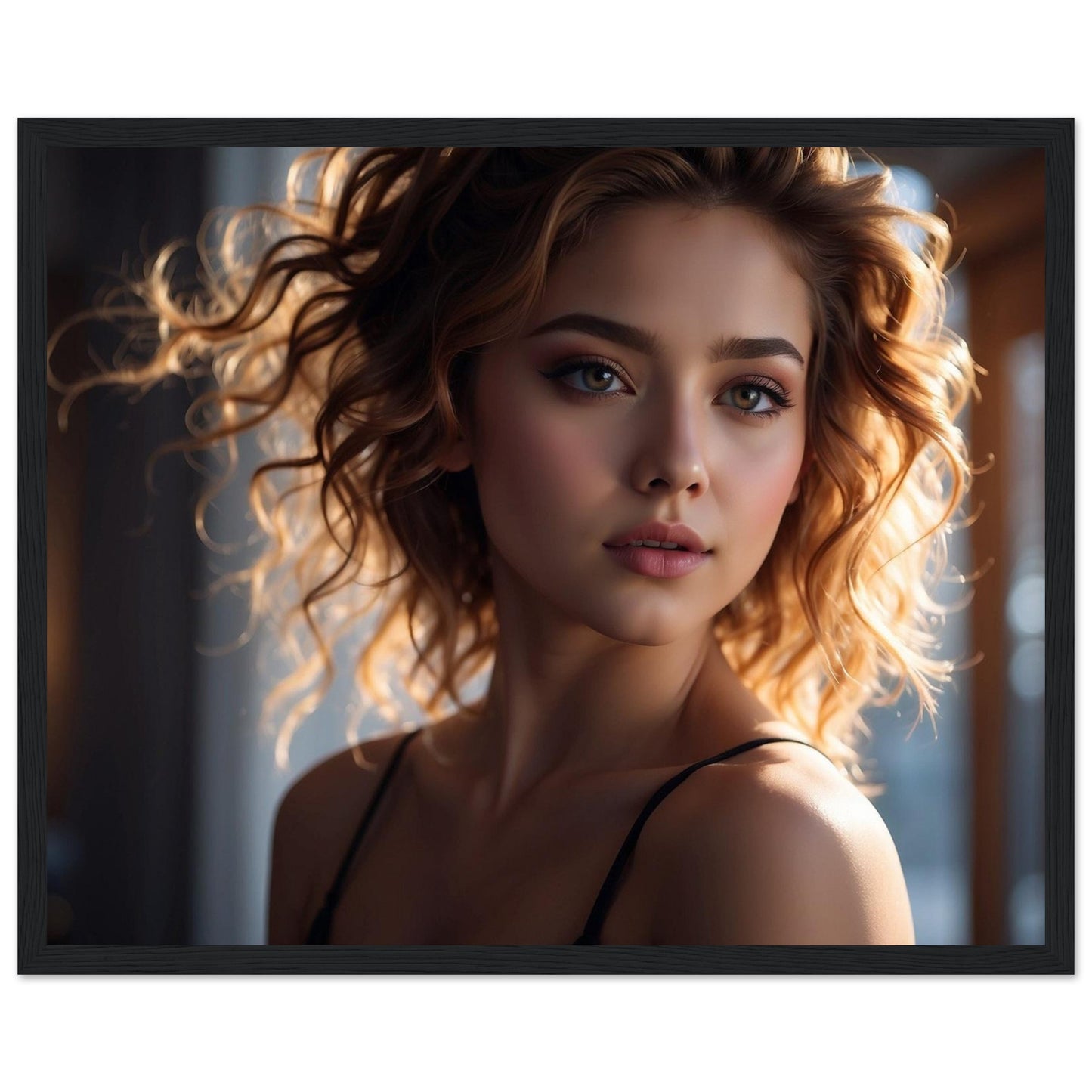Premium Matte Paper Wooden Framed Poster