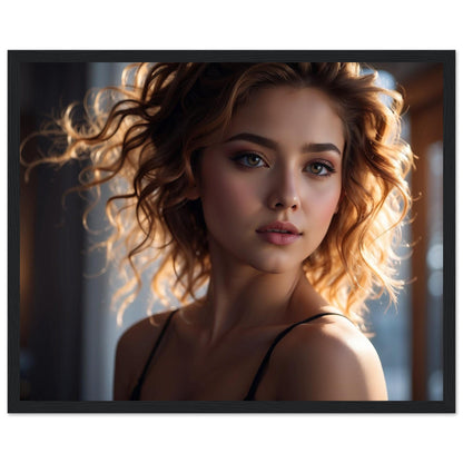 Premium Matte Paper Wooden Framed Poster