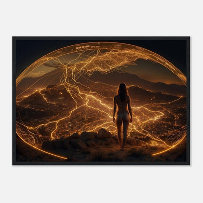 Premium Matte Paper Wooden Framed Poster