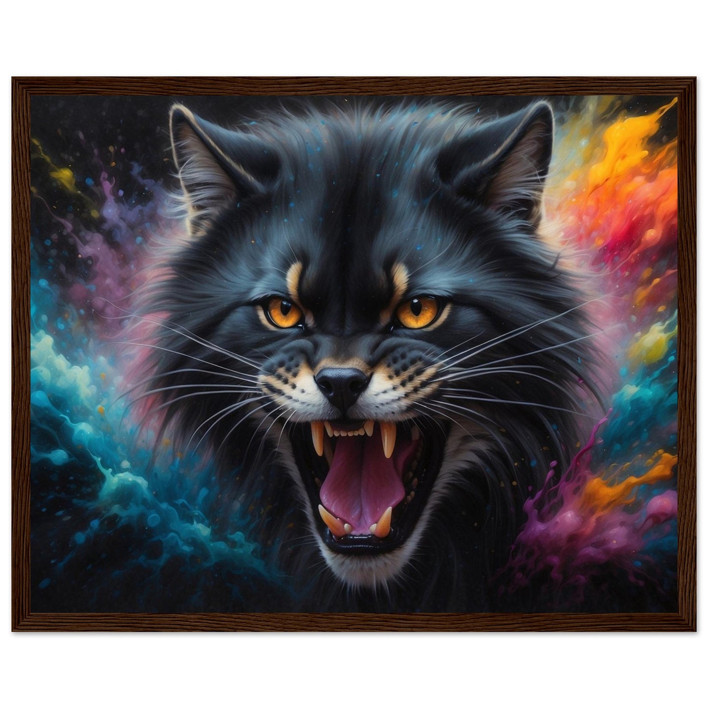Premium Matte Paper Wooden Framed Poster