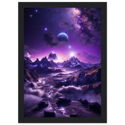 Premium Matte Paper Wooden Framed Poster