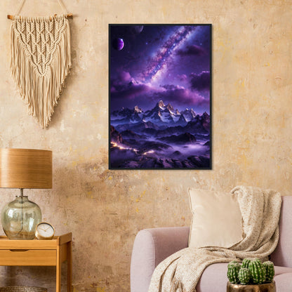Premium Matte Paper Wooden Framed Poster