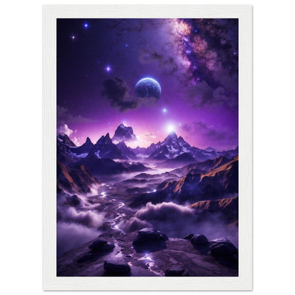 Premium Matte Paper Wooden Framed Poster
