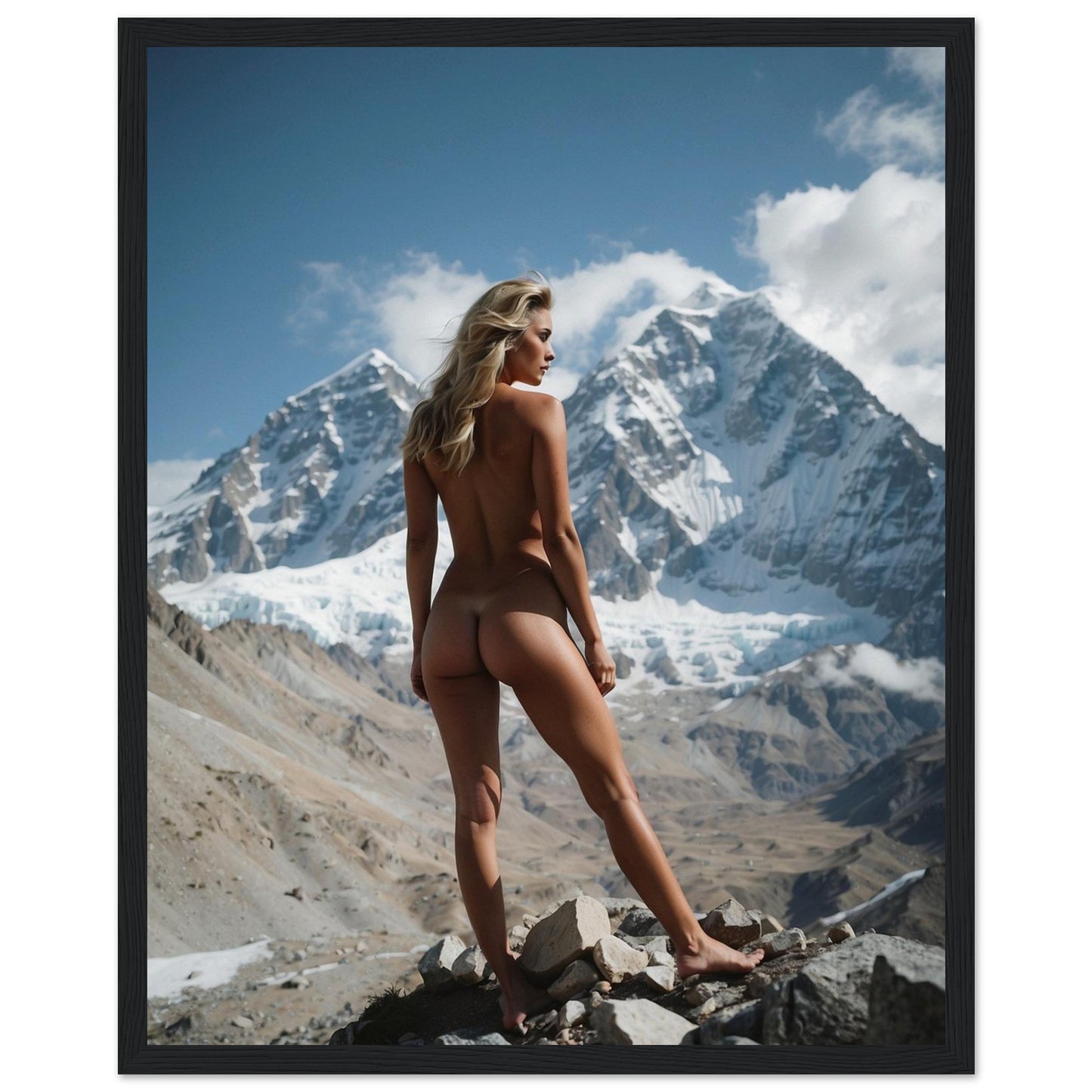 Premium Matte Paper Wooden Framed Poster