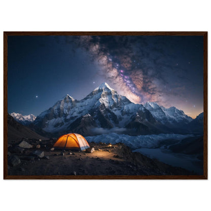 Premium Matte Paper Wooden Framed Poster