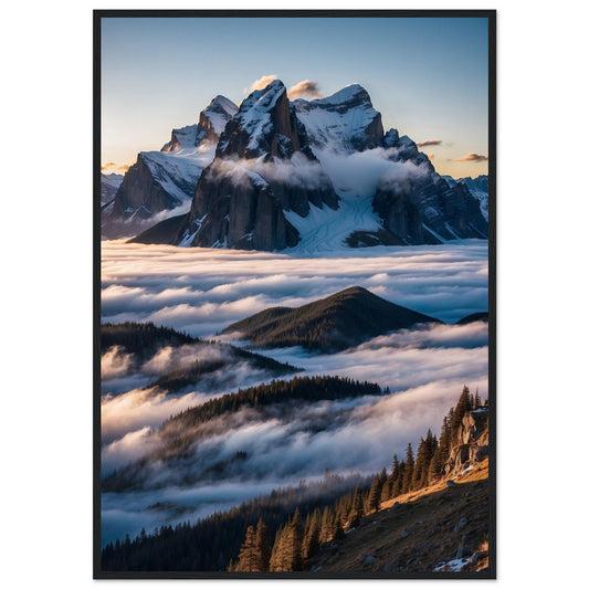 Premium Matte Paper Wooden Framed Poster