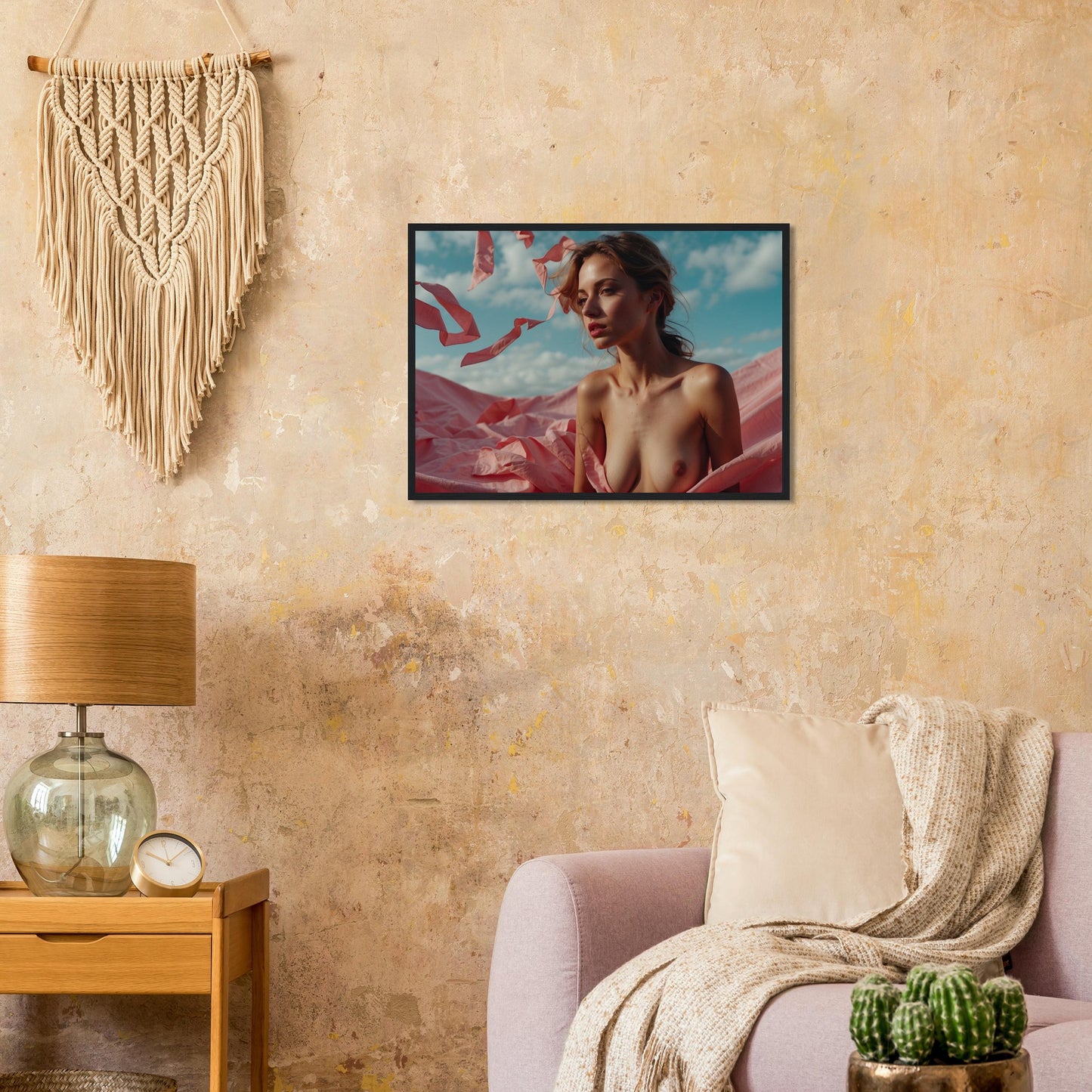 Premium Matte Paper Wooden Framed Poster