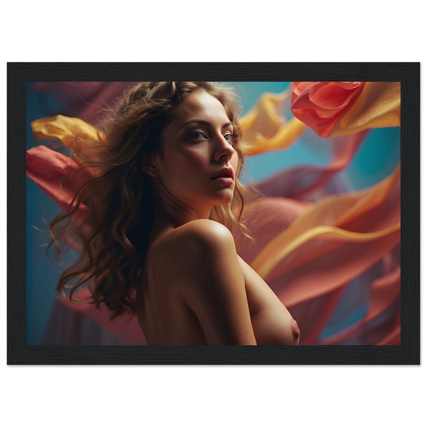 Premium Matte Paper Wooden Framed Poster