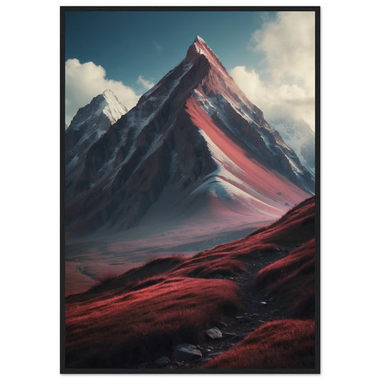 Premium Matte Paper Wooden Framed Poster