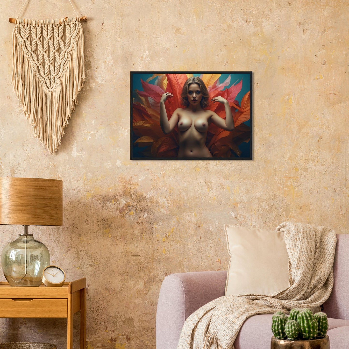 Premium Matte Paper Wooden Framed Poster