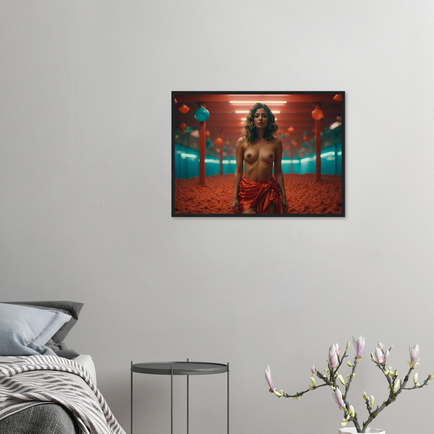 Premium Matte Paper Wooden Framed Poster