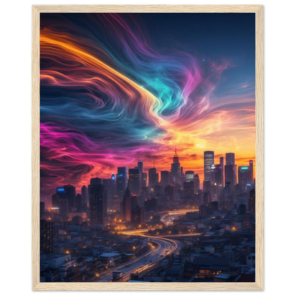 Premium Matte Paper Wooden Framed Poster