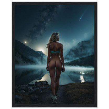 Premium Matte Paper Wooden Framed Poster