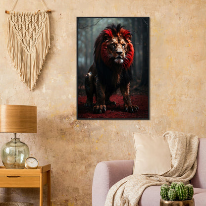 Premium Matte Paper Wooden Framed Poster